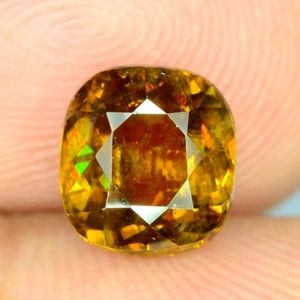 Rare AAA Fire Sphene, 2.35 Carats